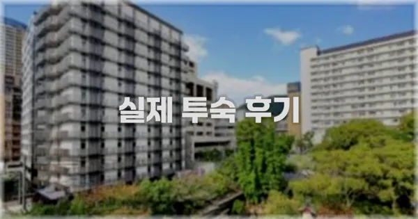 💬 실제 투숙 후기