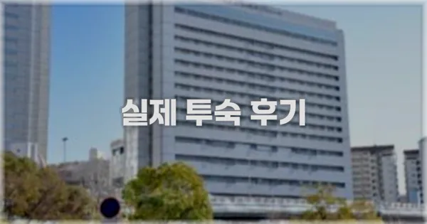 💬 실제 투숙 후기