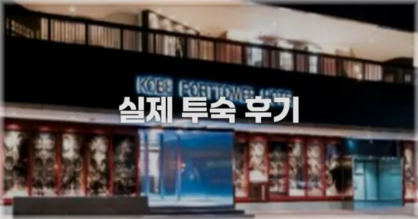💬 실제 투숙 후기